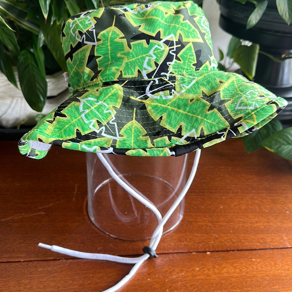 TUGA Bucket sun pool beach Hat Cap kids Large Green
